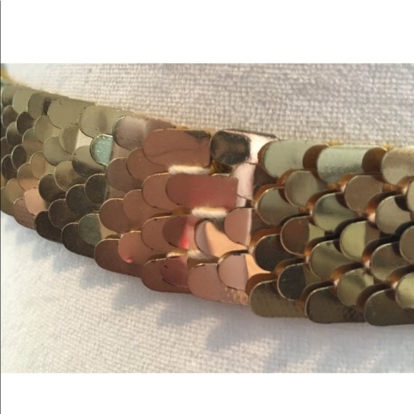 Accessories Gold Fish Scale Belt Poshmark